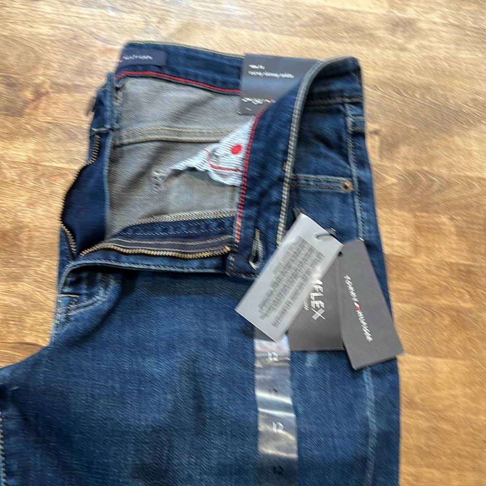 NWT Tommy Hilfiger Curvy Skinny Ankle Jean size 12 - Picture 5 of 13